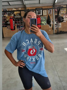 Peach Boxing T-shirts